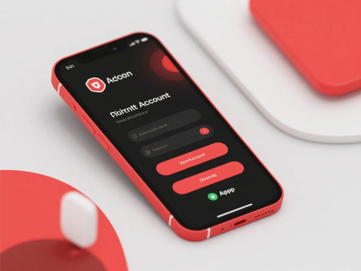 红虎游戏注册与登录流程示意